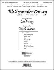 We Remember Calvary Instrumental Parts Orchestration cover